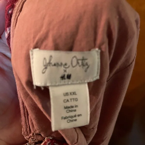 Johanna Ortiz Pink and Red Maxi Dress - Picture 4 of 4